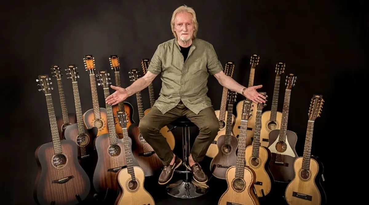 Paul Brett with guitar